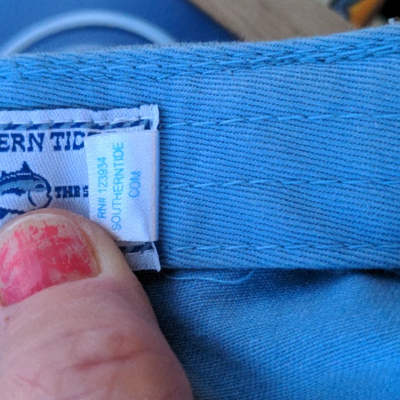 Southern Tide Blue Original Skipjack Six Panel Cotton Ball Cap Embroider… - Picture 10 of 12